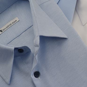 Easy-care cotton-polyester mix fabrics men shirts