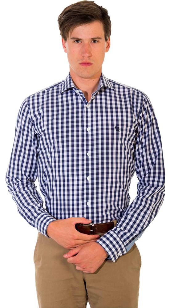 GINGHAM SHIRT- TYROL SHIRT - TRACHTEN SHIRT - OKTOBERFEST SHIRT