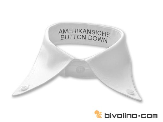 amerikanische Button Down kragen