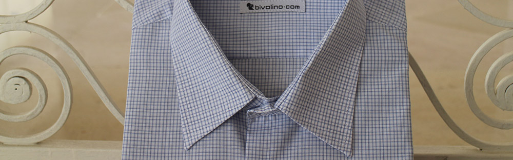 easy-care katoen/ polyester mix stoffen heren overhemden  