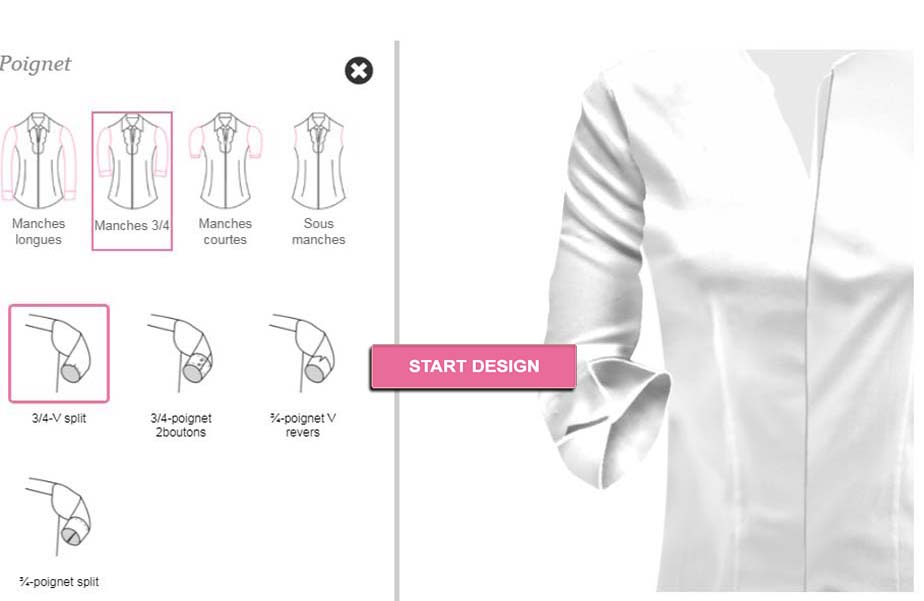BLOUSE MANCHES 3/4 