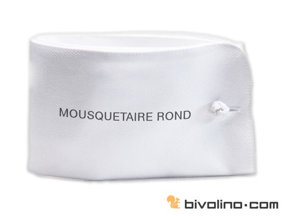 Poignets mousquetaire rond