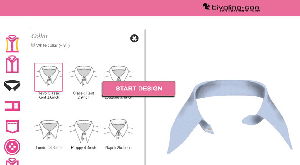 Retro Classic Kent Collar Women