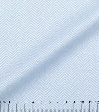 INDUO - Coton Déperlant Anti-taches double retors - uni bleu Chevron