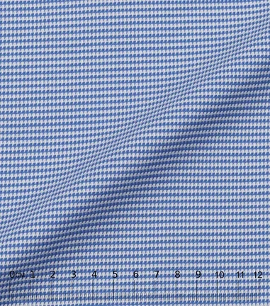METEX-Haileyburey - bleu - Pied de Poule
