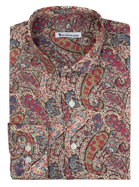 ALBERTIONI -  Liberty of London Flower Men's Shirt  - Liberty 2
