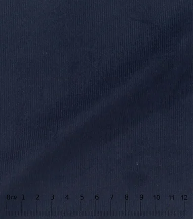 BABYCORD  - baby corduroy velours côtelé flanelle bio-GOTS - marine
