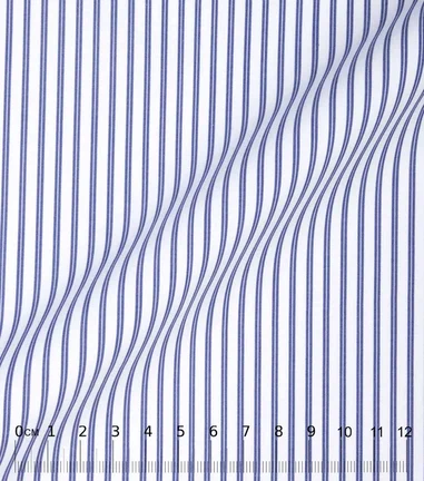 WINDY - bleu roi rayure bengale double retors