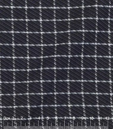 FINKARO - carreaux fenètre twill gris noir