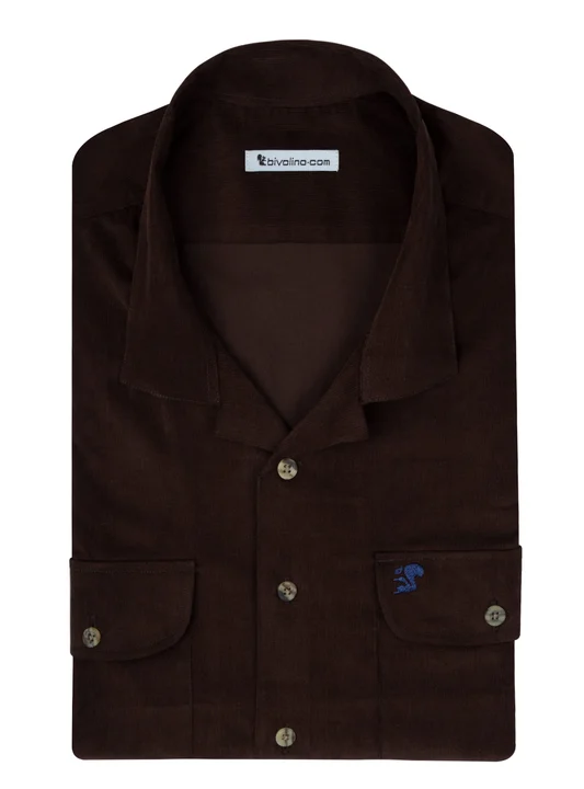 ABBONDIO -  baby corduroy velour flannel bio-GOTS shirt - BABYCORD GOTS 3