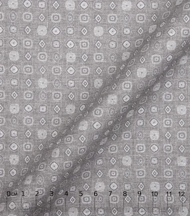 TIVOL - Gris Claire imprimée formes géométriques 