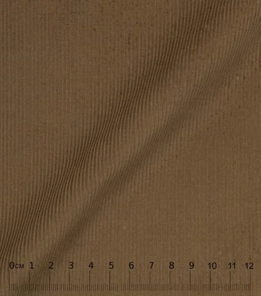 BABYCORD - baby corduroy velours côtelé flanelle bio-GOTS - brun tabac