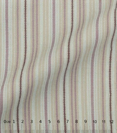 CANDY - rayure candy cane multicouleurs kaki-mauve-beige