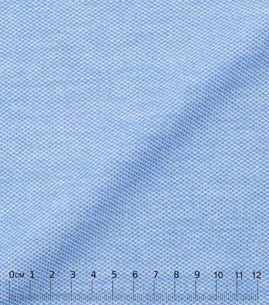 JERSILI - 100% coton piqué Jersey bleu