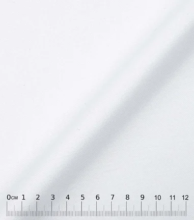 SANTI - twill coton  double retors égyptien blanc