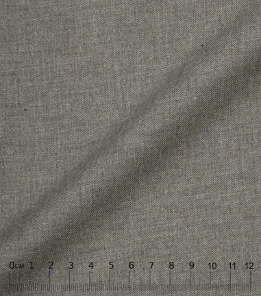 FLANEL -  Flanelle uni brun twill