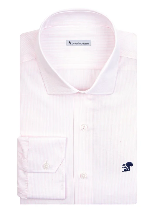 ALAMIRO - Checked Poplin pink shirt - DARCI 20 VICHY