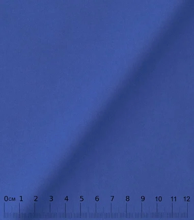 VIRNA-RIUS - bleu cobalt popeline - sans repassage 