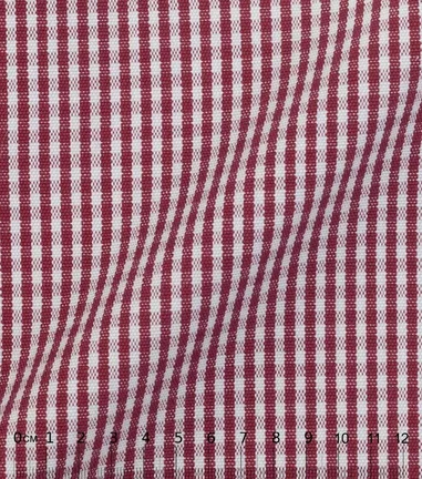 KENTO mini-Vichy bordeaux