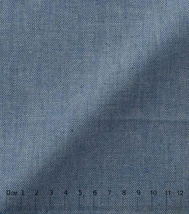 DENIM CHAMBRAY  - chambray jeans bleu ciel 