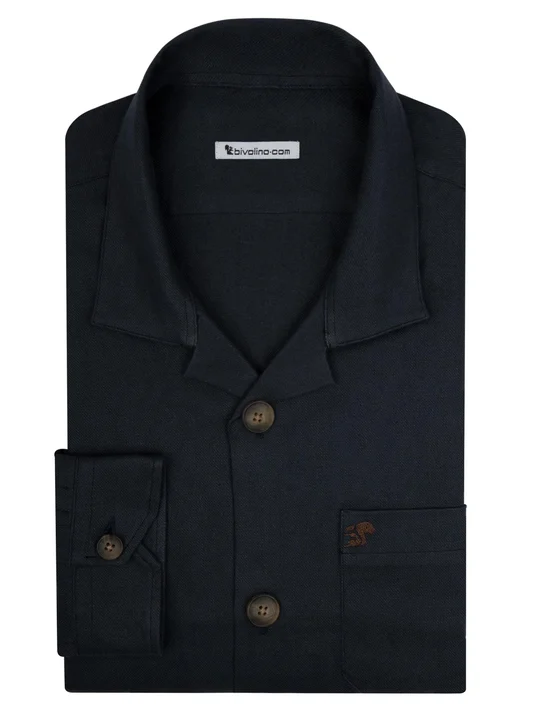 ABRAMINO -  tailored men overshirt - SHACKET-LIN 1
