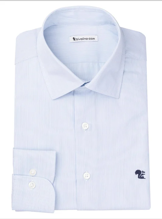 REGGICALABRIA - Men's shrt cotton milleraye - DORCA 6