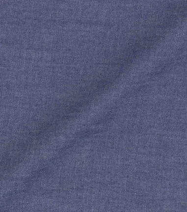 DENIM - Chambray coton bleu