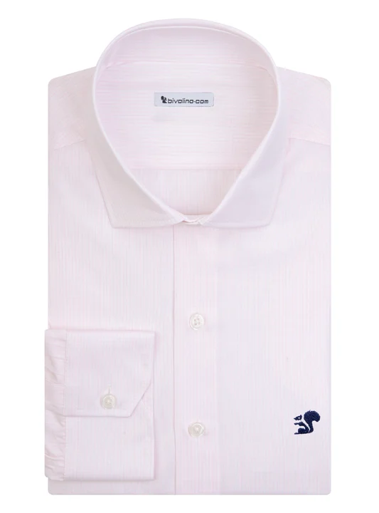 ADORNINO - pink ginghamcheck 2fold shirt - WINDY 15 BENGAL