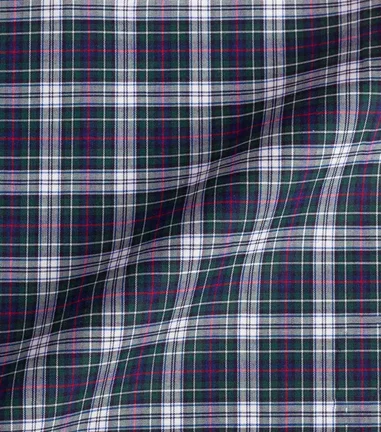 SCOTT  -  coton zephyr carreaux d'été tartan