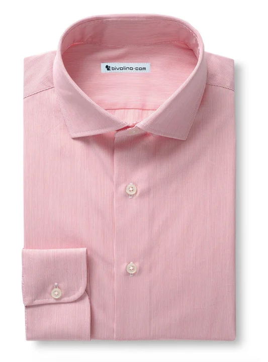  ILIA - Men Shirt - red-white stripe - WINDY 4