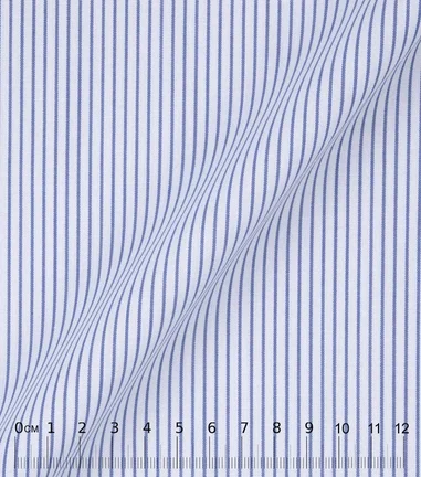 BOREO - Rayure bleu roi cot-pes mix