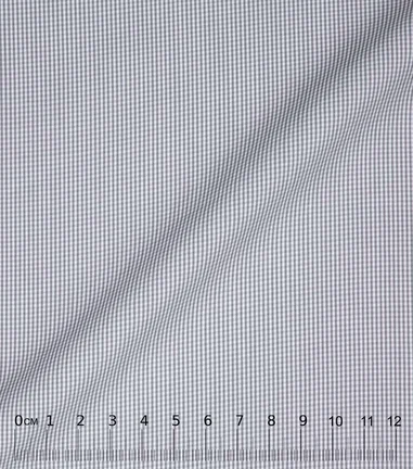 DARCI - Twill à carreaux gris