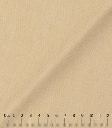 RASSET -  fil-à-fil cot-pes beige uni