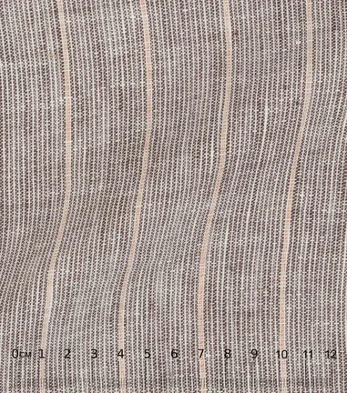 NEON - lin rayure pinstripe beige-ecru-brun 