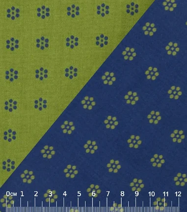 DOUBLEFACE - mini-dessin navy-vert