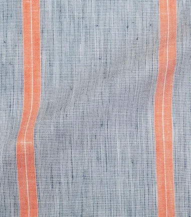 NEON - Lin rose-gris rayure