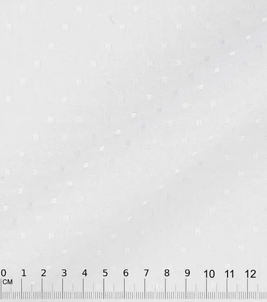 DIAN - Jacquard Blanc pointillé