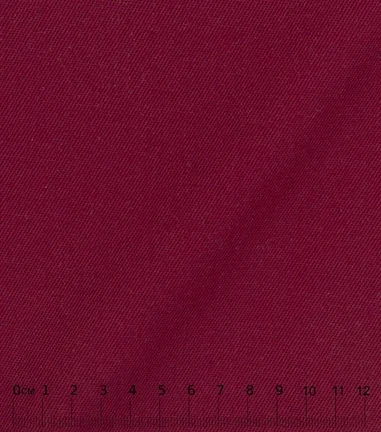 CROMA - gabardine lourd cot-mix outdoor bordeaux