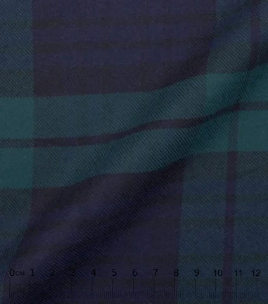 PARA 16 - flanelle carreau vert