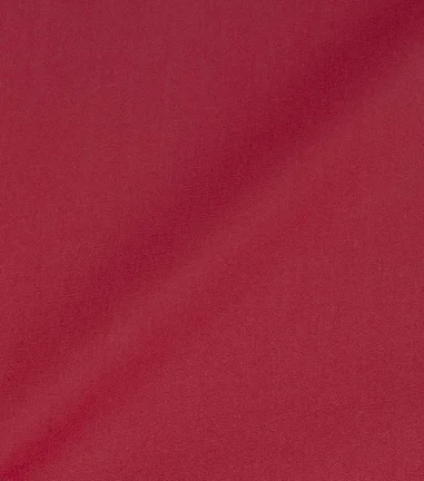 MARCO - Popeline uni rouge vif