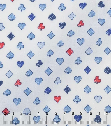 CUORI - Print motif coeur - rouge