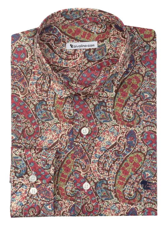 ASTI - paisley  tana lawn men shirt - LIBERTY 2