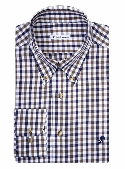 ADIMIRO - flannel winter scottish check shirt - POLIN 1