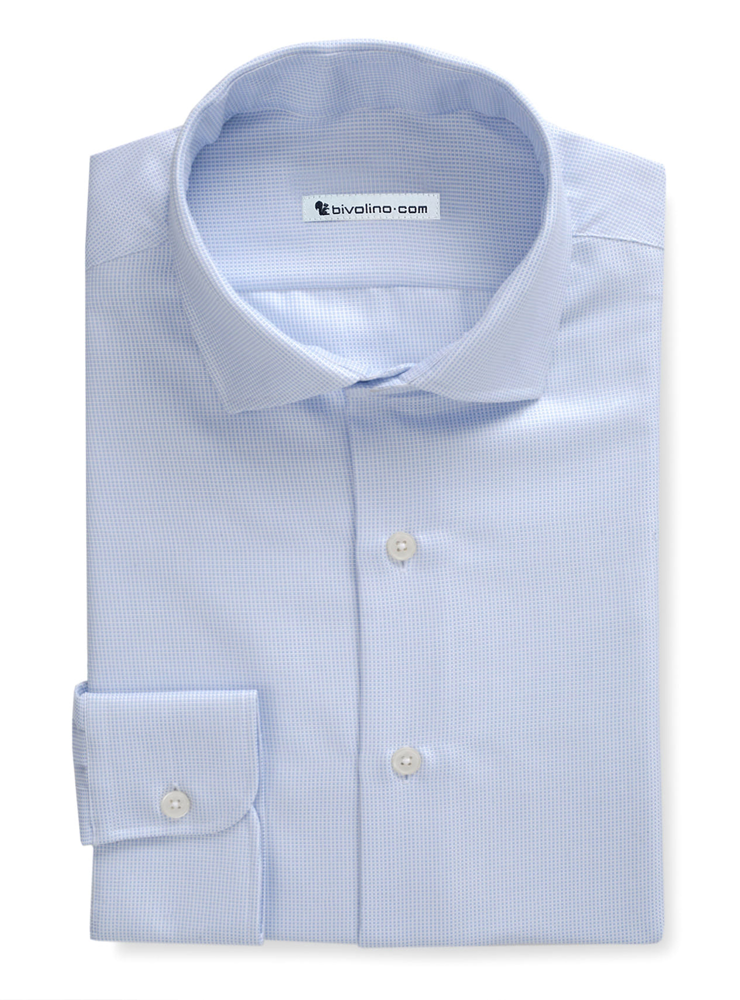 DESELLO - Blue Oxford shirt  - OFFERD 1