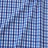 KAMIK - checked poplin bleu