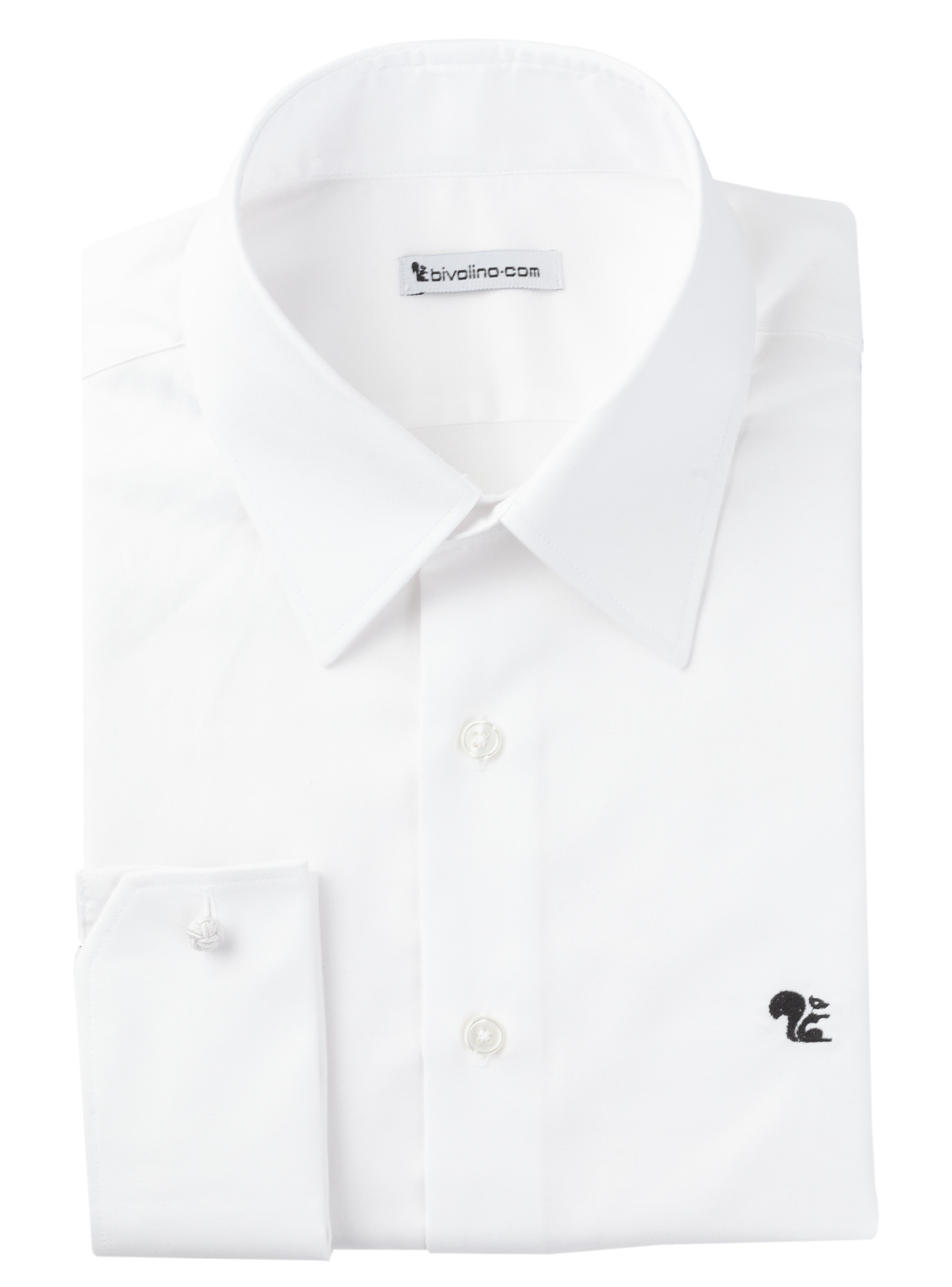 CALTANISSETTA - Camisa Oxford blanca para hombre - DAMO 1