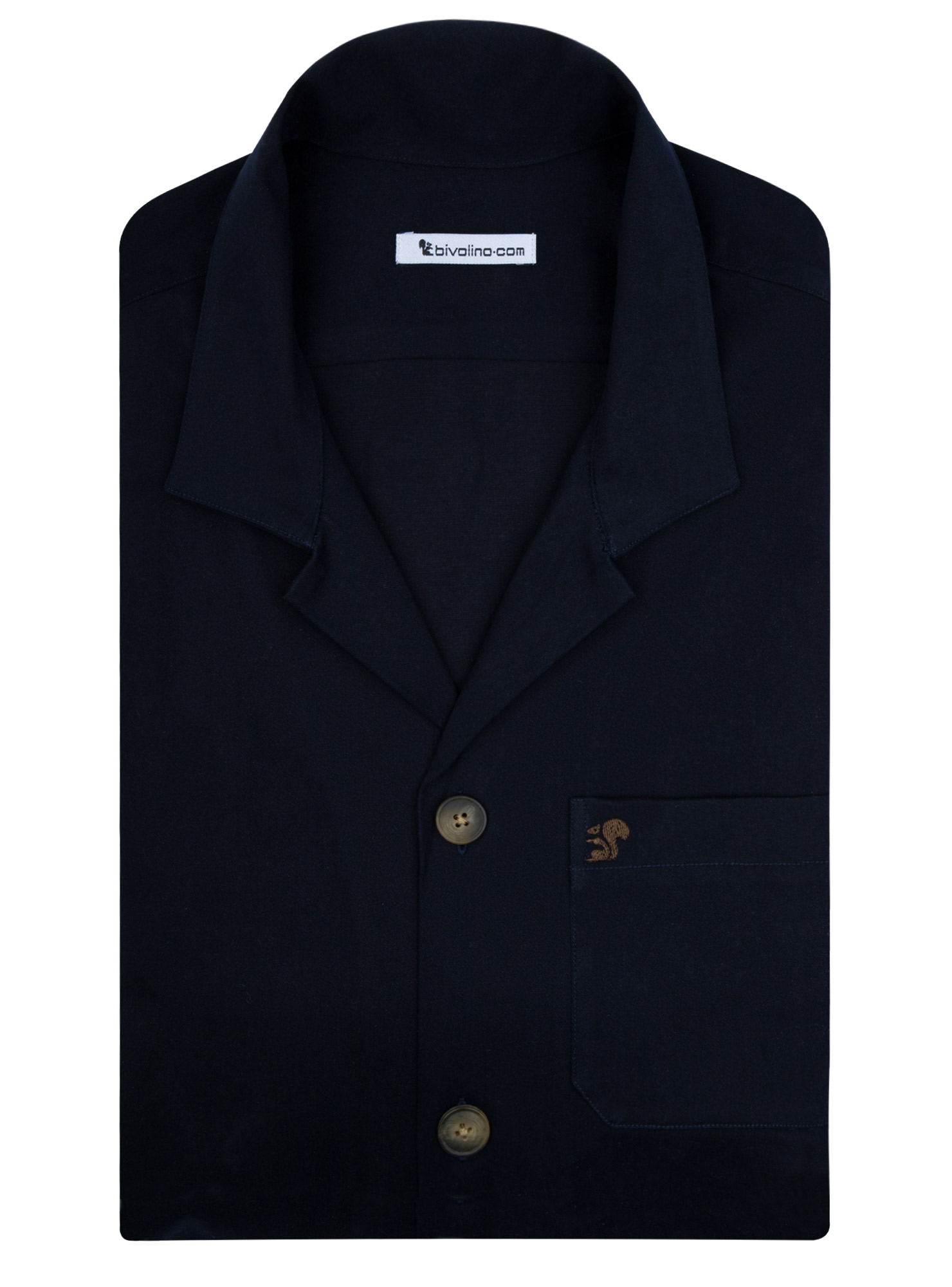 ADALGERIO -  tailored men overshirt - SHACKET-COTON-STRETCH 1