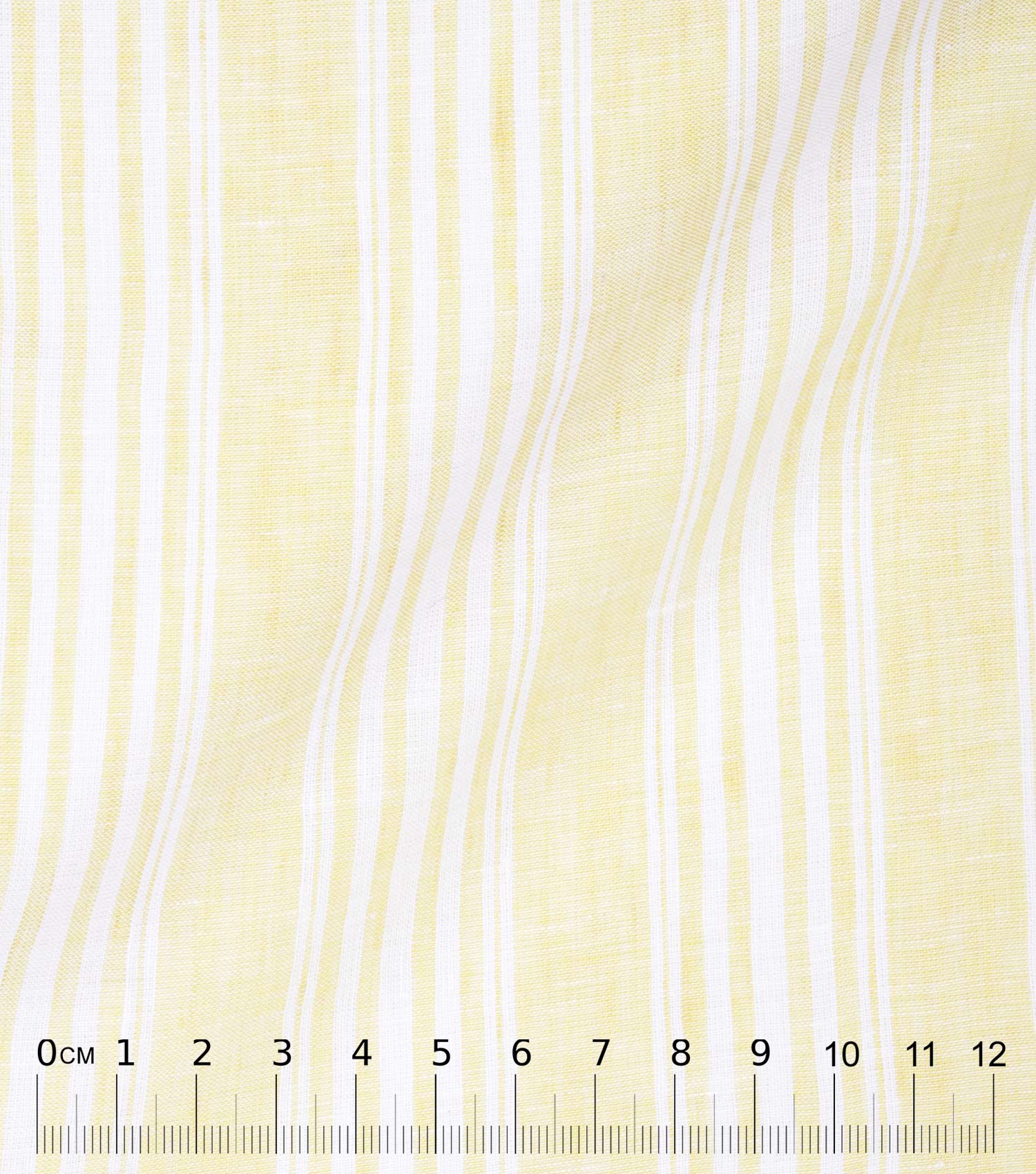 NEON - plain yellow linen
